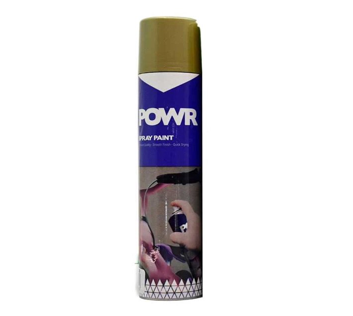 Someone’s in a Makro POWR Spray Paint STD 300ml Metal Gold Super Mood