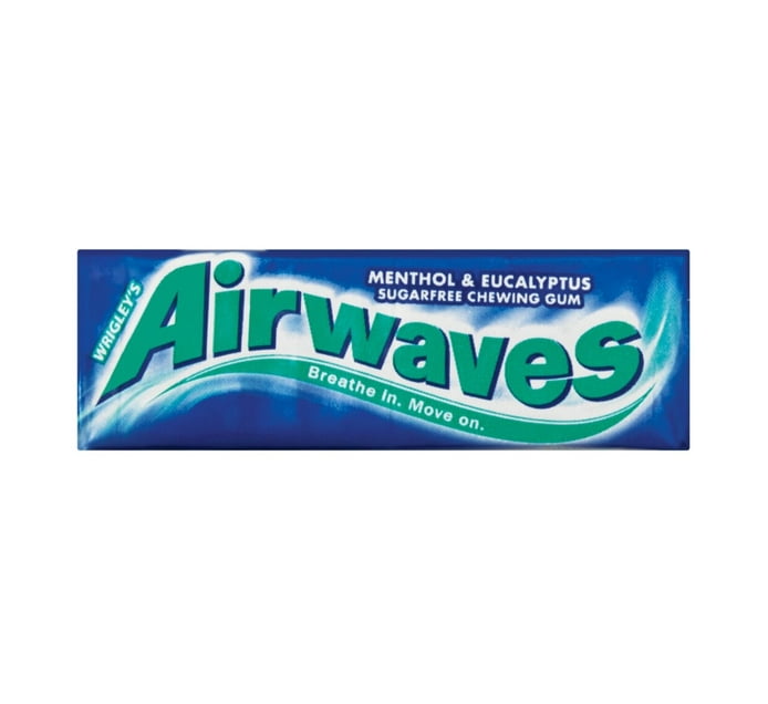 Buy Wrigley's Airwaves Sugarfree Chewing Gum Menthol & Eucalyptus 10 ...