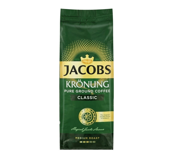 Someone’s in a Makro Jacobs 1 X 250g Kronung Ground Coffee Mood