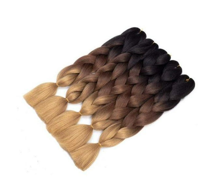 Someone’s in a Makro Synthetic 3 Way Ombre 24 Inch Hair Extensions for ...