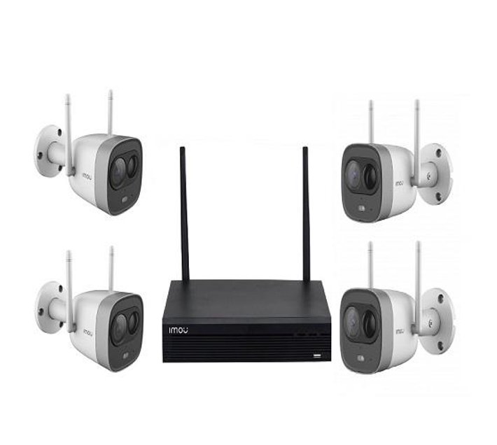 Someone’s in a Makro IMOU 1080P 4 Channel WiFi NVR With 4 Bullet Cameras CCTV Kit Mood