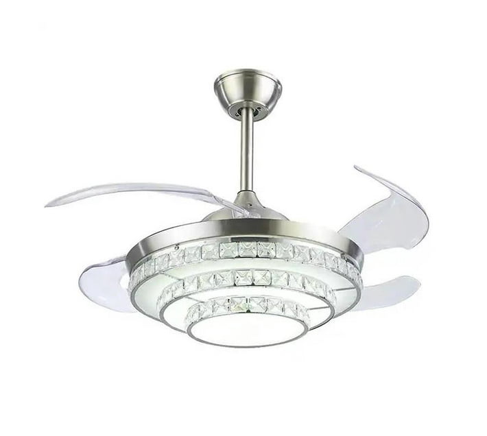 Someone’s in a Makro Modern 3 Tier Crystal Retractable Ceiling Fan