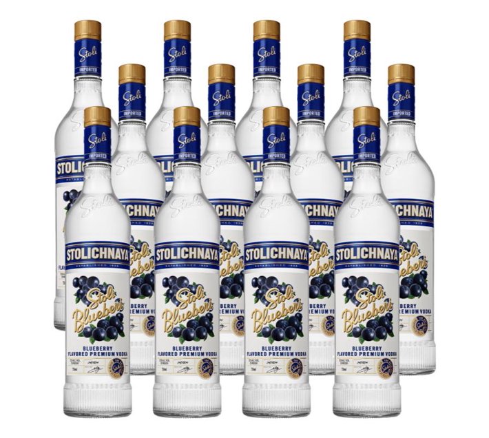 Someone’s in a Makro STOLI Blueberry Vodka 12x750 ml Mood