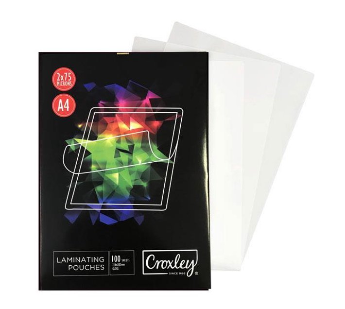 CROXLEY A4 Laminating Pouches 100 sheets Makro
