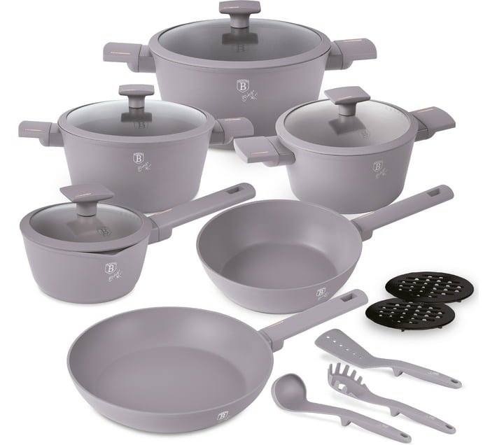 Berlinger Haus BH8111 NonStick Coated Aluminium Cookware Set (15
