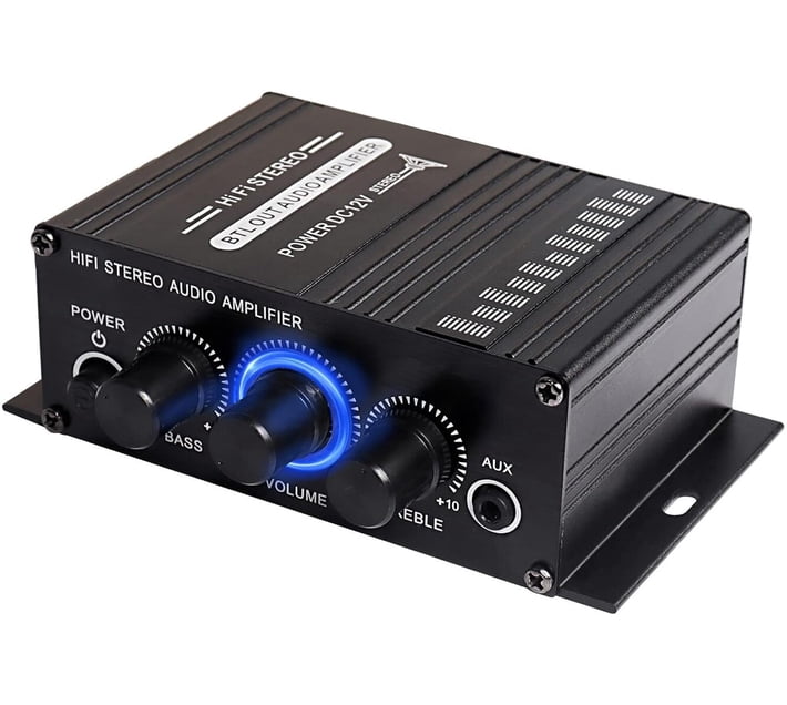 Buy LEMON Mini Stereo Amplifier Dc12V Dual Channel Hi-Fi Audio Player ...