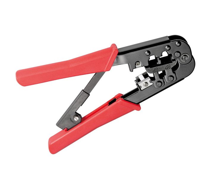 Someone’s in a Makro Goobay Crimping Tool for Modular Connectors, RJ11