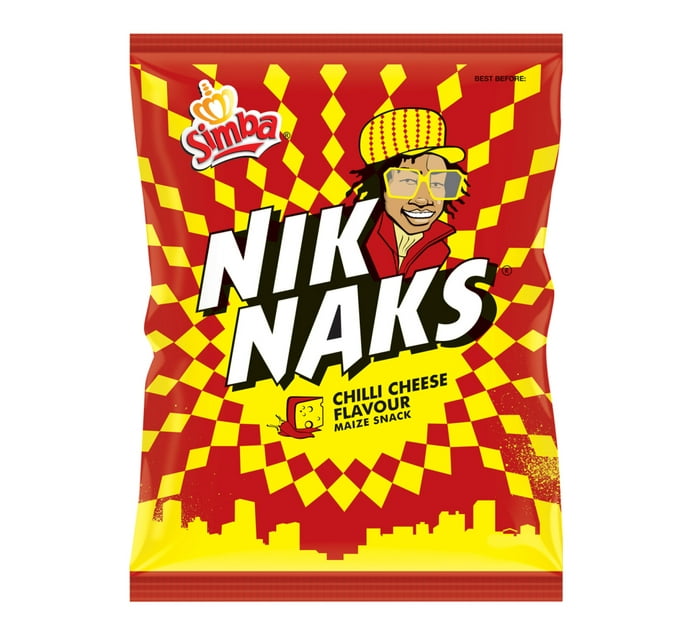 Simba Niknaks Chilli Cheese (22 x 135g) Makro