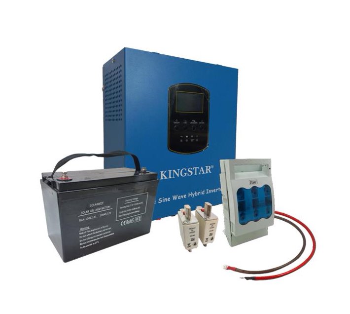 Someone’s in a Makro Kingstar Backup Power Kit. 1.5KVA 12V Hybrid inverter 1x 100Ah Gel batt