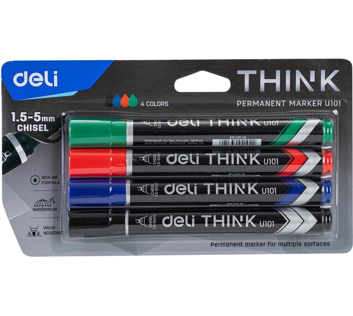 deli-permanent-marker-4pcs-black-blue-green-red-makro