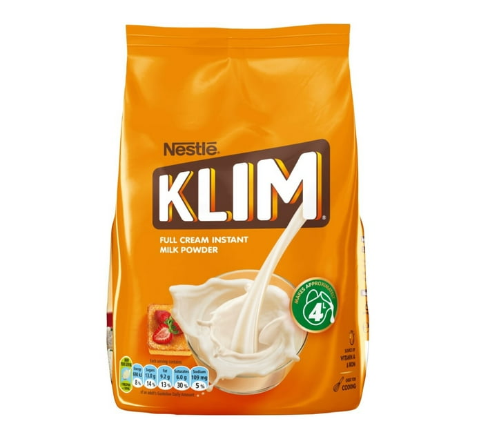 Buy Nestle Klim Full Cream Instant Milk Powder 500g in Bulk | Makro ...