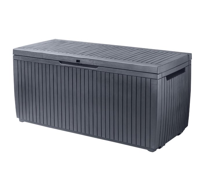 Someone’s in a Makro Keter Springwood Storage Box Mood