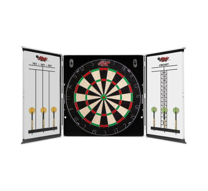 Someone’s in a Makro Shot Aluminium Dart Board Set Mood