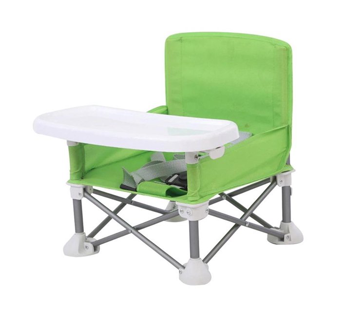 Someone’s in a Makro Foldable Feeding Baby Chair With Detachable TrayMU5 Green Mood