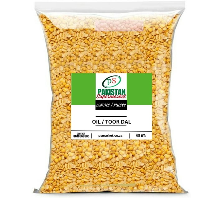 Pakistan Supermarket Organic Oily Split Pigeon Peas (Split) (5 kg) Makro