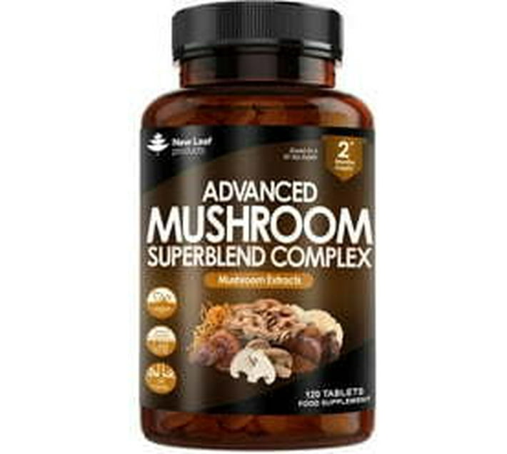 New Leaf Products Mushroom Complex Advanced Superblend Tablets (120