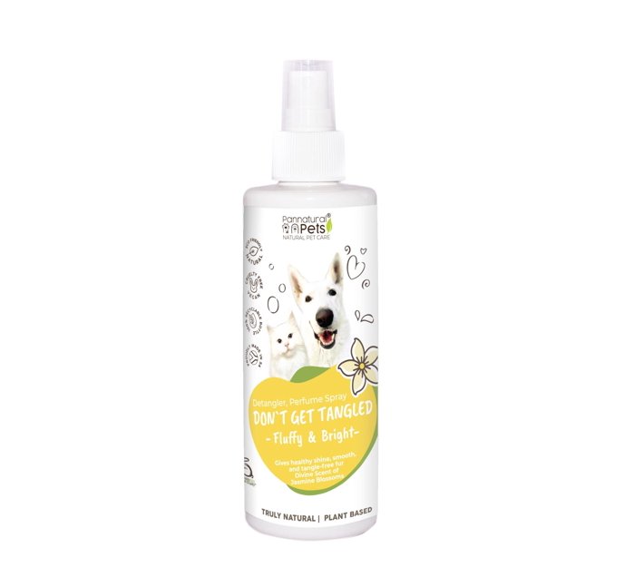Pannatural Pets Natural Pet Detangler Perfume Spray Fluffy & Bright