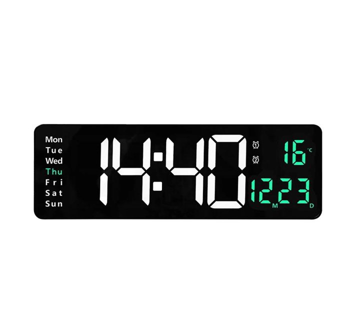 Someone’s in a Makro 1Pcs LED Wall Digital Clock Large Display Wall