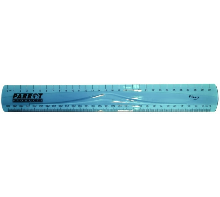 Parrot Ruler Buy Parrot Products FLEXIBLE RULER 30CM BLUE Ruler (BLUE) in Bulk ...