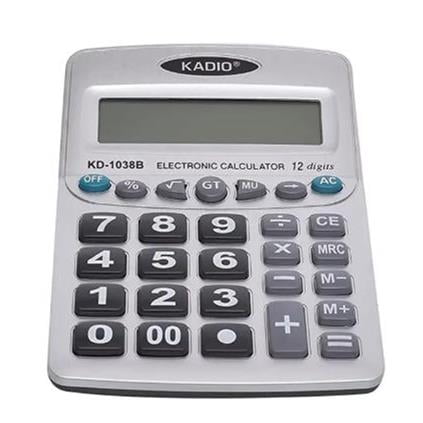 Kadio KD-1048B Digital Calculator - 12 Digits | Makro