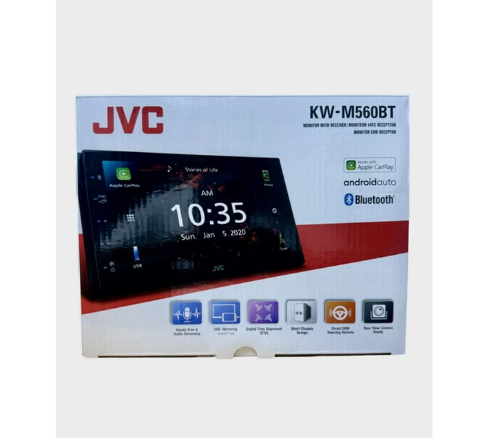 JVC KWM560BT Car Stereo Makro