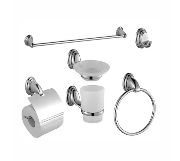 Someone’s in a Makro Bathroom Accessories, 6Piece, Chrome Plated Zinc