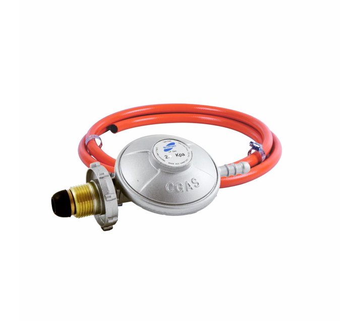 Safegas Bullnose LPG Regulator Kit with Hose Makro