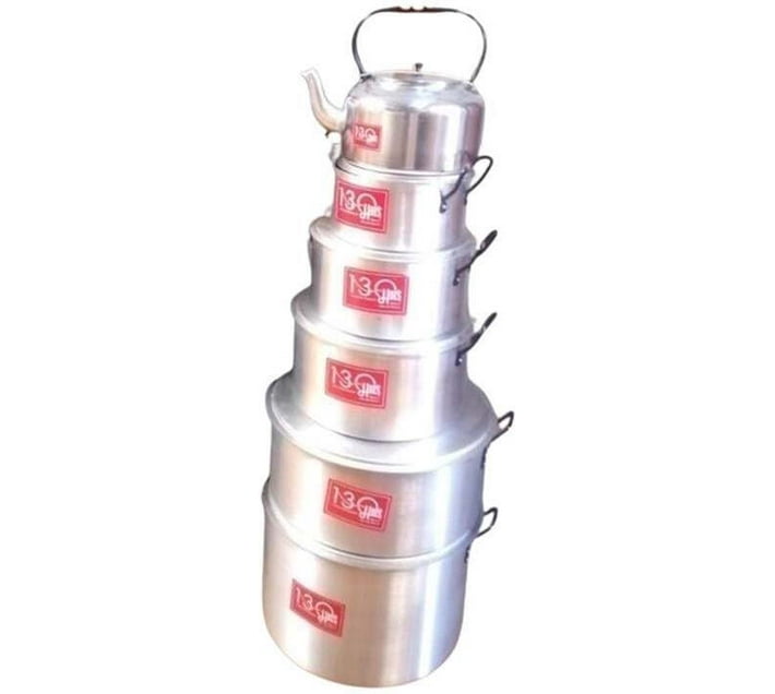 Unbranded Catering pot set Aluminium Cookware Set Makro