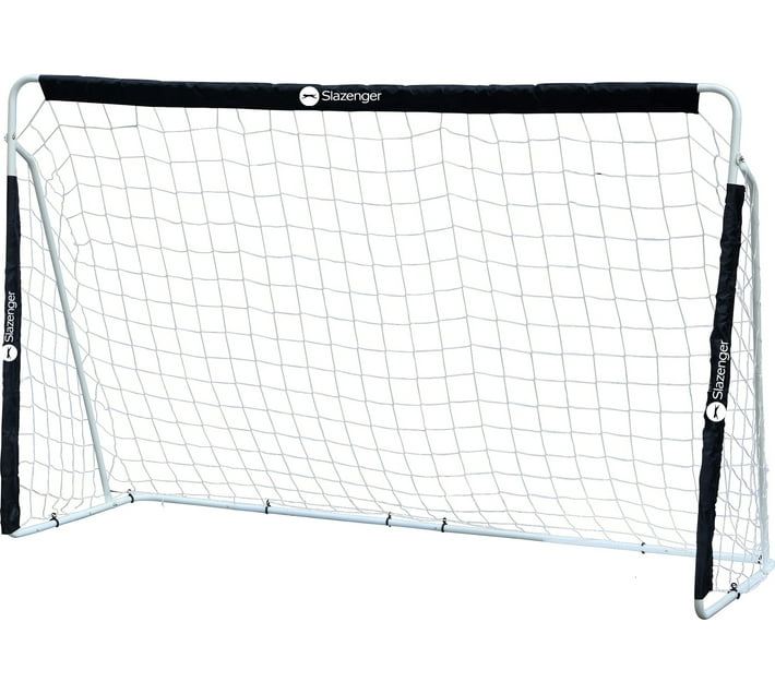 Buy Slazenger Soccer Goal 2.4m Football Net (White, Black) in Bulk