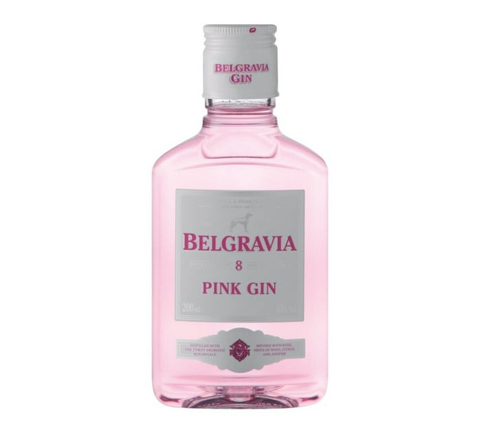 Belgravia Pink Gin (12 x 200 ml) | Makro