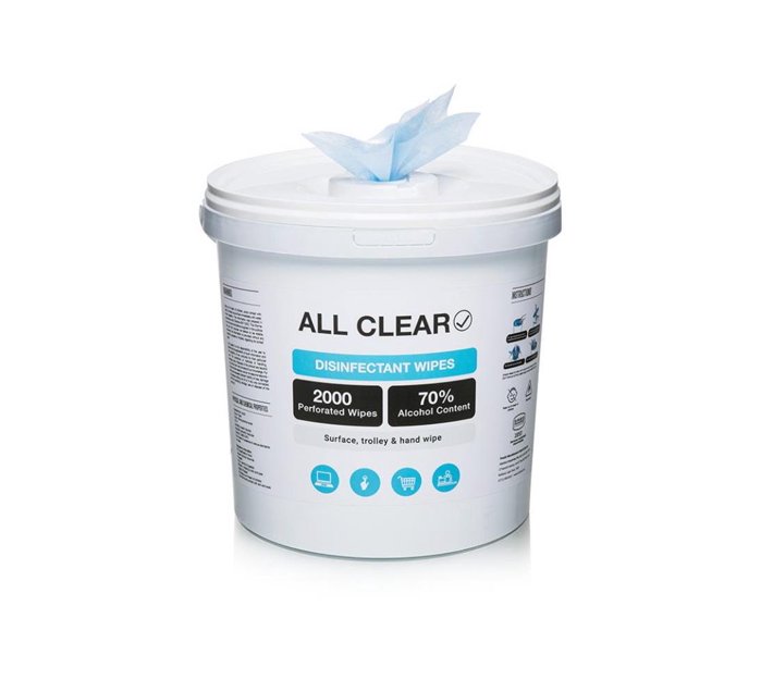 Someone’s in a Makro All Clear 2000 Disinfectant Wipes Bucket 70