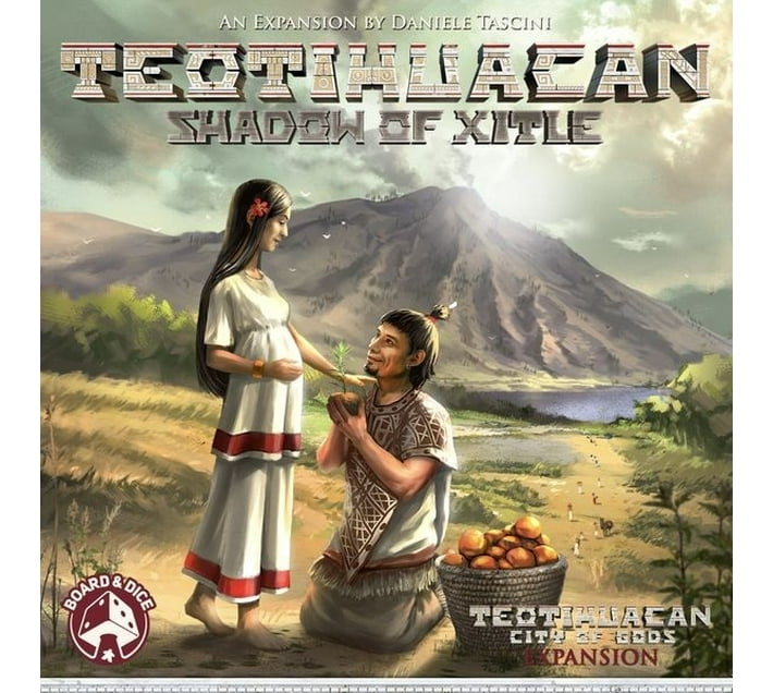 Board & Dice Teotihuacan Shadow of Xtile Strategy & War Games Board