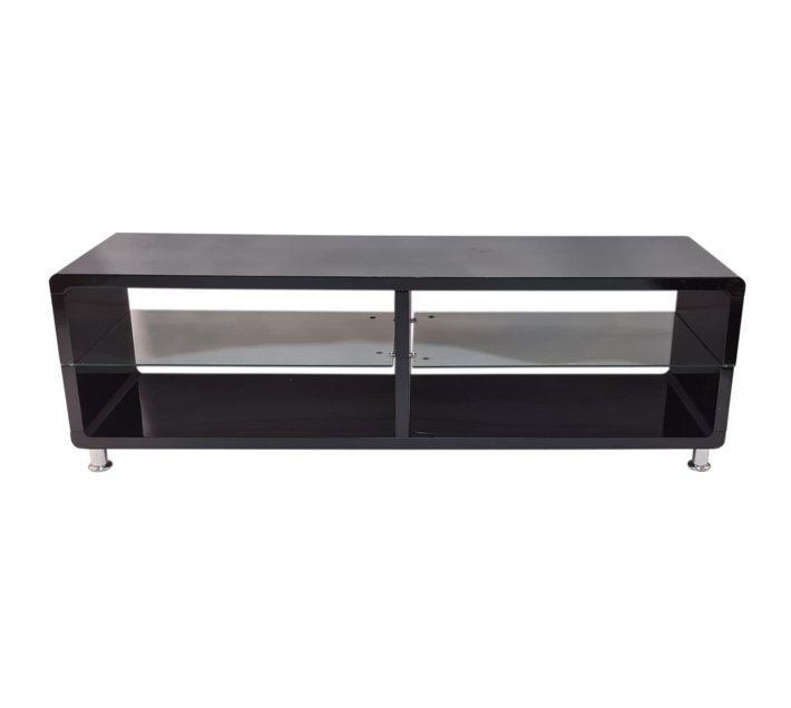 Someone’s in a Makro Alto Brillo Plasma Stand Black Mood