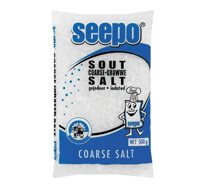 Someone’s in a Makro Seepo Coarse Salt Polybag (40 x 500g) Mood