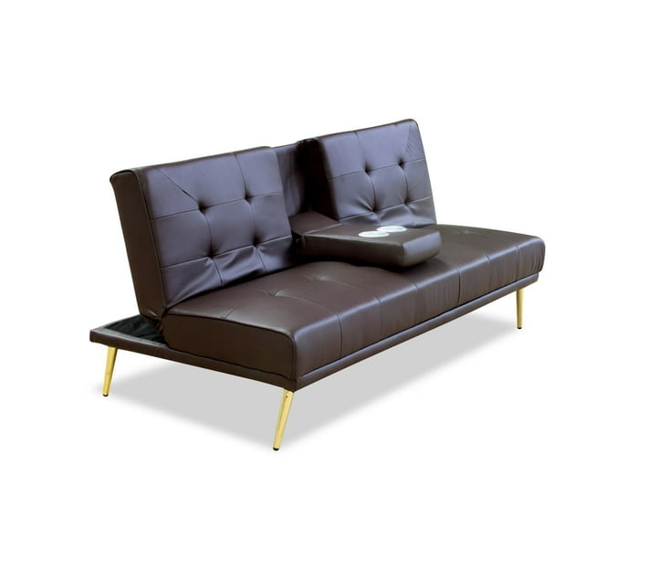 Someone’s in a Makro GOF Furniture Amelia Sleeper Couch Brown Mood