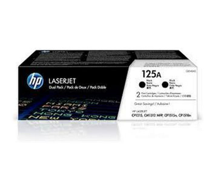 Someone’s in a Makro HP 125A 2pack Black Original LaserJet Toner Cartridges,Per cartridge