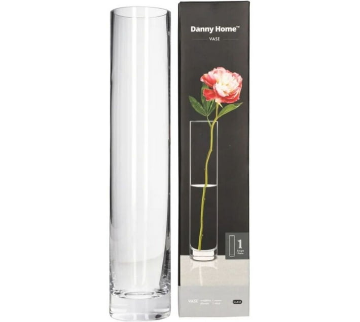 danny home CB48 Slim Glass Plant Vase Glass Vase Makro