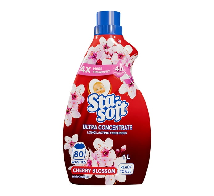 Stasoft Buy Sta-Soft Ultra Concentrate Fabric Softener Cherry Blossom 1L in ...