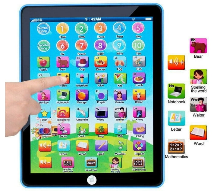 lilhe Intelligent Learning Tablet Laptops & Tablets (BLUE, pink) Makro