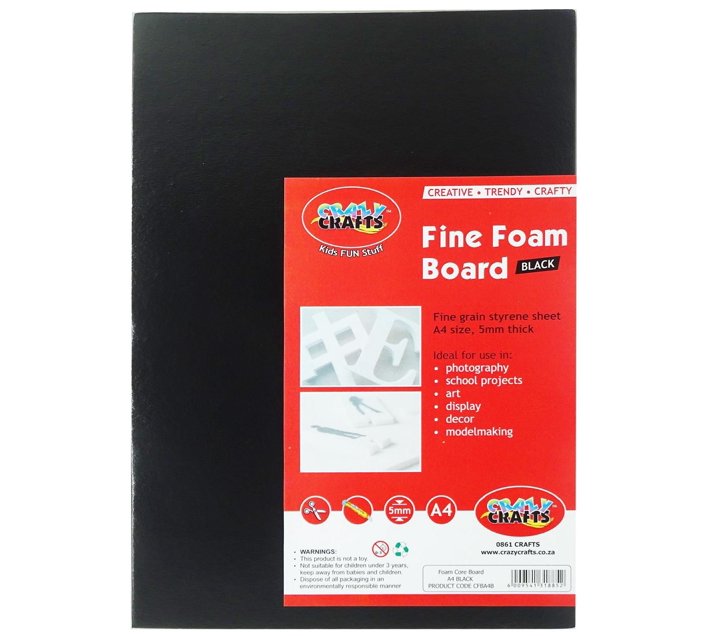 Someone’s in a Makro Board Fine Foam Board/A4 Black 1 pc Mood