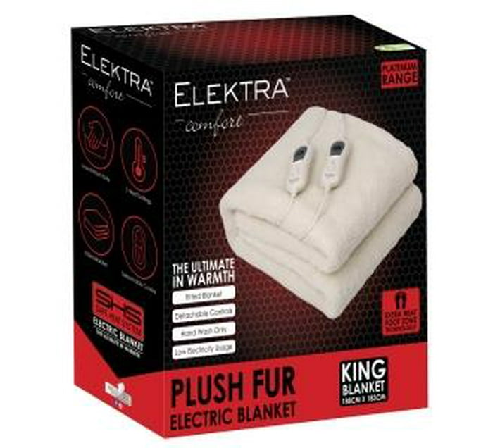 Someone’s in a Makro Elektra Electric Blanket King Acrylic Fur Fitted Mood