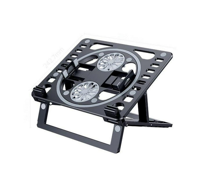 Someone’s in a Makro CellTime Ergonomic Adjustable Cooling Laptop