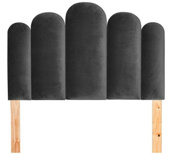 Designer Concepts Queen Bed (Finish Colour Black, Delivery Condition