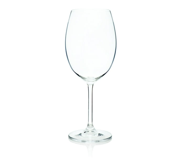 Bohemia Crystalite 650 ml Colibri Goblet Wine Glasses 6Pack Makro