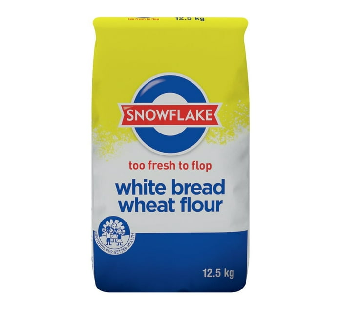 Someone’s in a Makro Snowflake White Bread Wheat Flour (1 x 12.5kg) Mood
