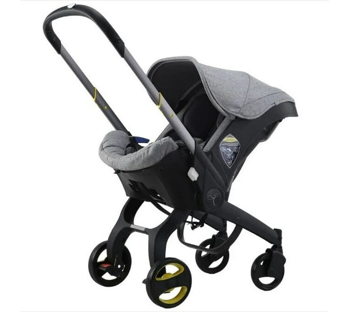 PSM 4 in 1 Pram Stroller Pram 4 Grey