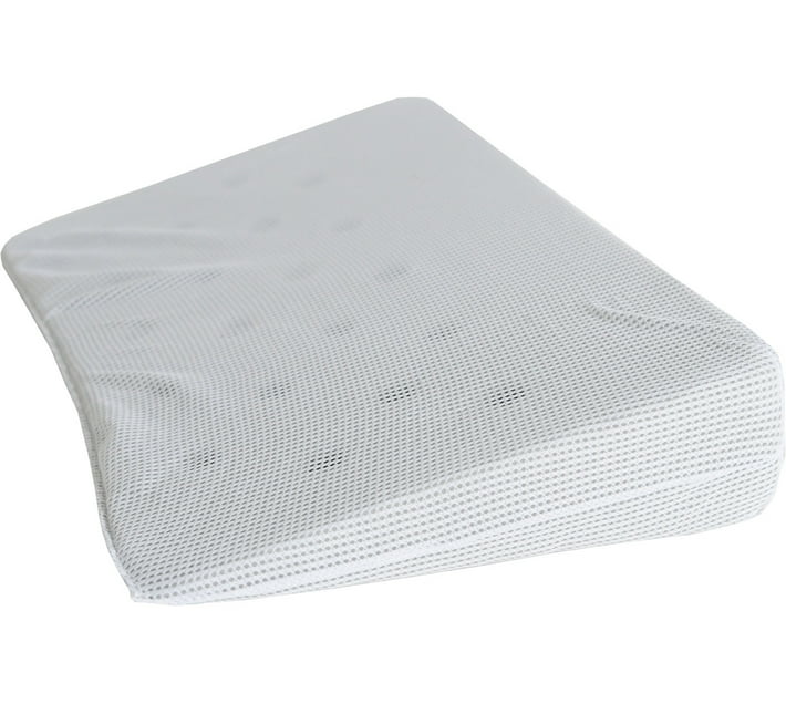 Snuggletime Memory Foam Solid Orthopaedic Pillow Pack of 1 (White) Makro