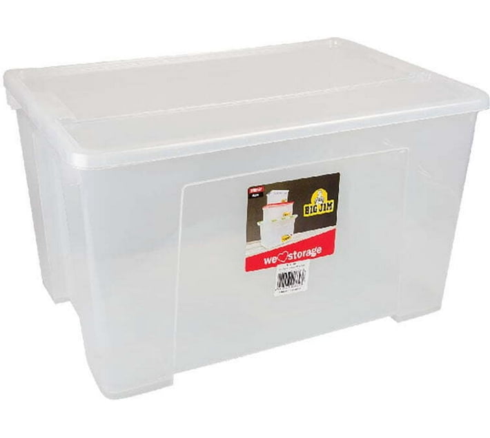 Big Jim 105007905 Storage Box (White) Makro