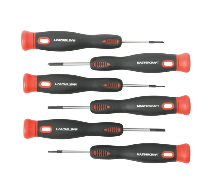 Mastercraft 6 PC Screwdriver Sets Makro