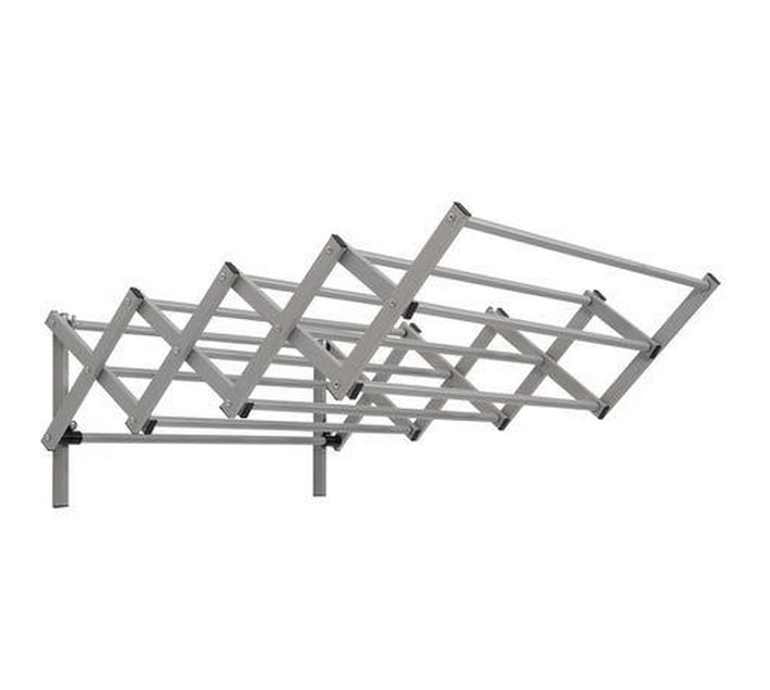 Someone’s in a Makro Deluxe Aluminium 12 Arm Concertina Wall Mounted